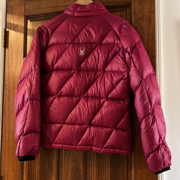 SPYDER Ladies Pink/Red Lightweight Winter Jacket (Small - 10) - Picture 3 of 5